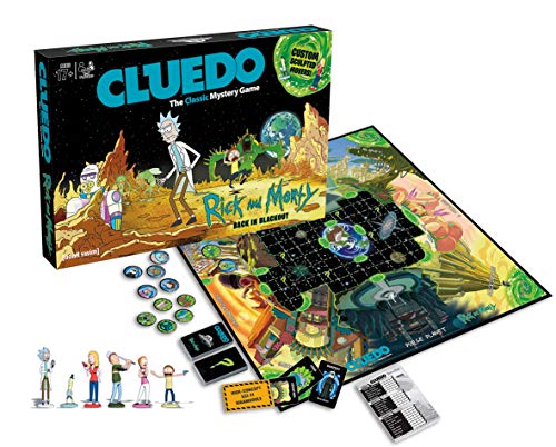 Winning Moves Cluedo Rick y Morty- versión en español