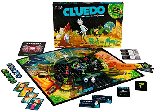 Winning Moves Cluedo Rick y Morty- versión en español