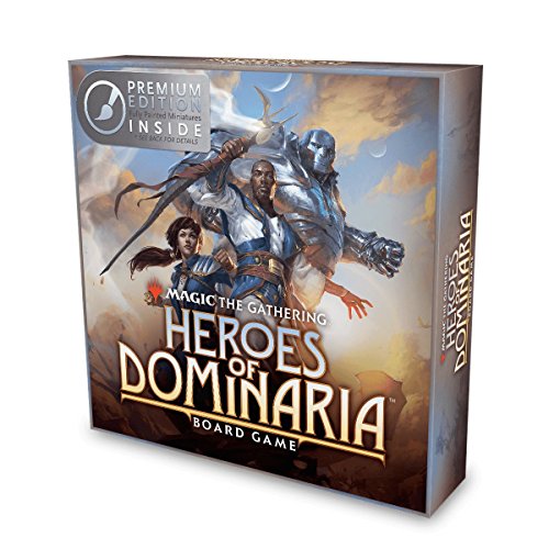 WizKids Magic: The Gathering: Heroes of Dominaria Board Game Premium Edition