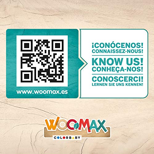 WOOMAX - Arcoíris de madera (46479)
