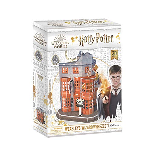 World Brands-Tienda de Articulos de Broma Weasley's de Harry Potter, Cubic Fun, puzle, rompecabezas, maquetas para montar, puzzles 3D, kit de construcción DS1007H