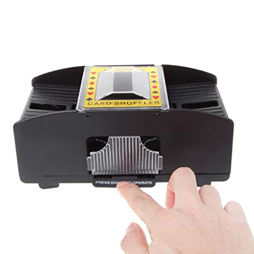 WT-DDJJK Shuffle Machine, baraja automática de Cartas de póquer, Juegos de Mesa con Pilas, baraja de Cartas