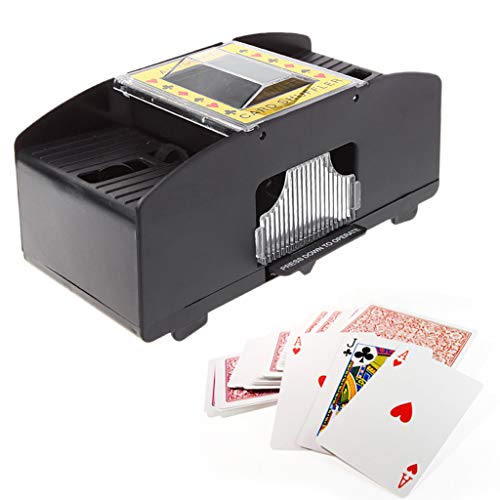 WT-DDJJK Shuffle Machine, baraja automática de Cartas de póquer, Juegos de Mesa con Pilas, baraja de Cartas