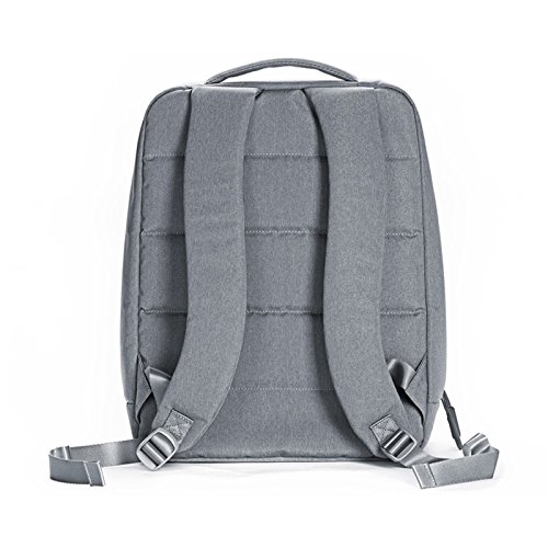 Xiaomi Mi City, Mochila para Portátiles y netbooks (Poliéster, Gris, Monótono, Unisex, 33 cm (13") - 35.6 cm (14"), Gris