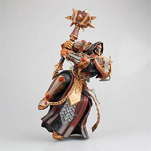 XINRUIBO Ilimitado World of Warcraft: Serie 7: Paladin Humano: Juez Figura de acción Malthred - Altos 8,2 Pulgadas Decoracion Warcraft