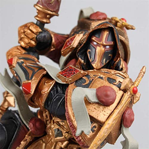 XINRUIBO Ilimitado World of Warcraft: Serie 7: Paladin Humano: Juez Figura de acción Malthred - Altos 8,2 Pulgadas Decoracion Warcraft