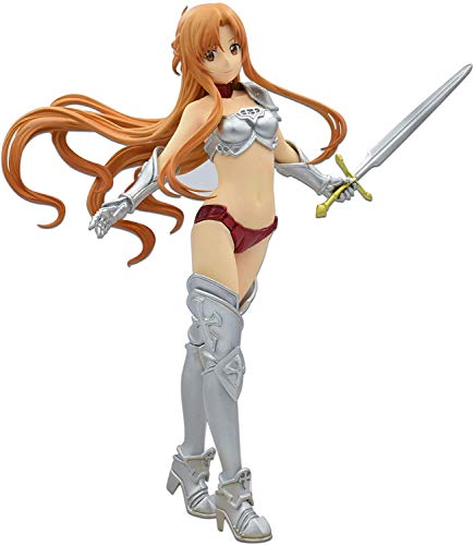 XMHL Sword Art Online Sao Memory Fragment Asuna Bikini Armor Ver. Personaje EXQ Personaje Estatua Colección Anime Chica Arte