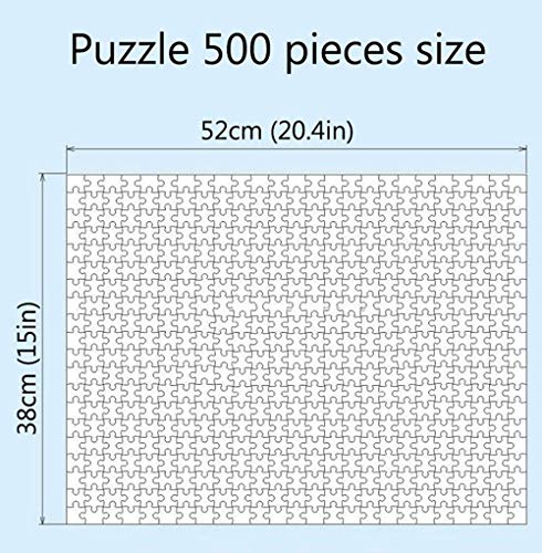 XYDH 500 Piezas Puzzles Juegos FamiliaresArte De Might & Magic Heroes VII Rompecabezas De Madera,Educativos Creativo para Adultos Y NiñOs VíVidos Regalos/52 * 38CM