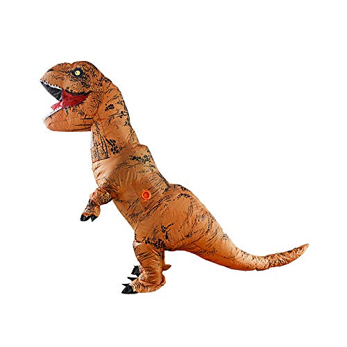 YChoice365 Disfraz De Dinosaurio, Disfraz Inflable De T-Rex, Disfraces Inflables De Tiranosaurio, Disfraz De Dinosaurio Rex, Disfraz De Dinosaurio Unisex para Adultos Y Niños