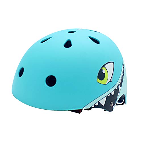 YGJT Casco Bicicleta Niños Bici 2 Año 4 Protección de Cabeza de Seguridad de Dibujos Animados para Niños de 3-6 Años Ligero Transpirable para Bicicleta/Patineta/Scooter/Patinaje/Rodillo Blading