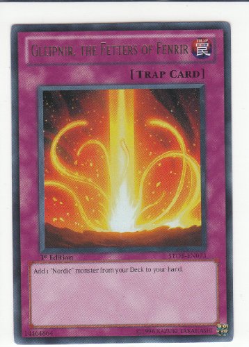 Yu-Gi-Oh! - Gleipnir, the Fetters of Fenrir (STOR-EN073) - Storm of Ragnarok - 1st Edition - Ultra Rare by Yu-Gi-Oh!