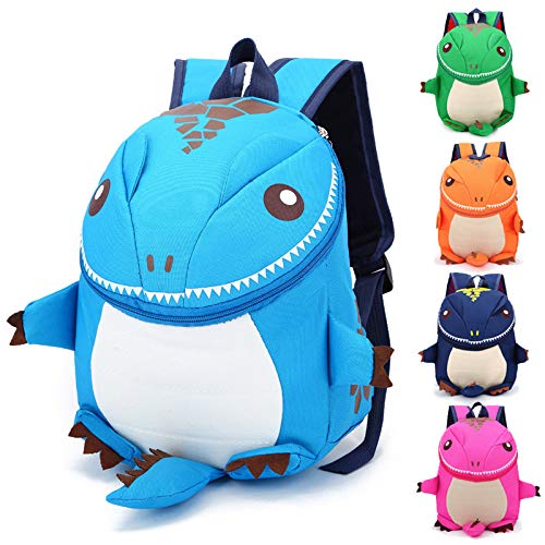 YUIOP Mochila Niños De Dibujos Animados Kindergarten Bolso De Hombro Dinosaurio Pequeño Niños Estudiante Mochila