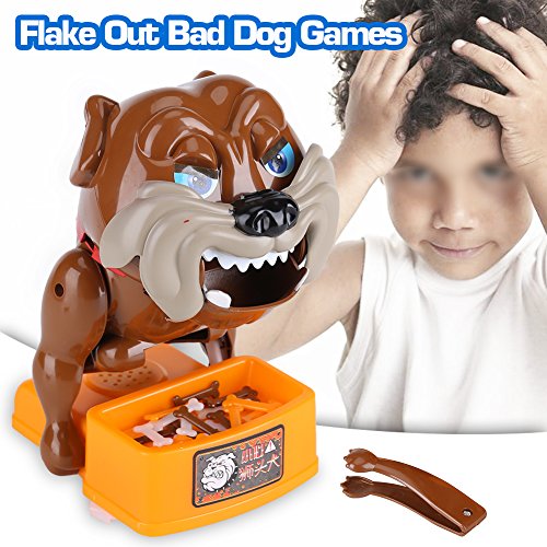 Zerodis Flake out Bad Dog Bones Juegos de Juguetes complicados Juego de Actividades para niños Juguete de Desarrollo temprano para Padres e Hijos Juego de niños Diversión