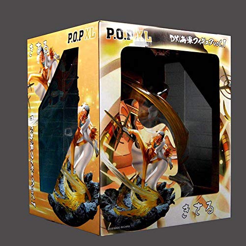 ZLYCZW One Piece - GK Kizaru Borsalino, Modelo de Figura de PVC, derivados de animación/Productos periféricos, Juguetes coleccionables de Personajes de Dibujos Animados, 30 cm