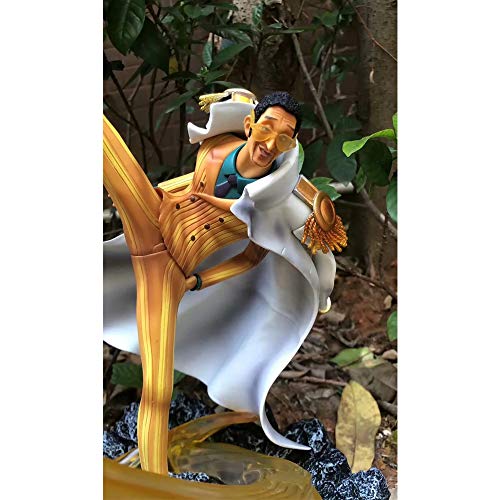 ZLYCZW One Piece - GK Kizaru Borsalino, Modelo de Figura de PVC, derivados de animación/Productos periféricos, Juguetes coleccionables de Personajes de Dibujos Animados, 30 cm