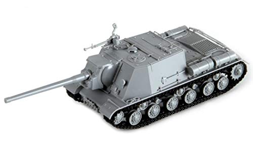 Zvezda 500785054 ISU-122 Sov.Self Propelled Gun WWII-Maqueta de construcción de plástico, para Principiantes, detallado, Color Verde Oliva (5054)