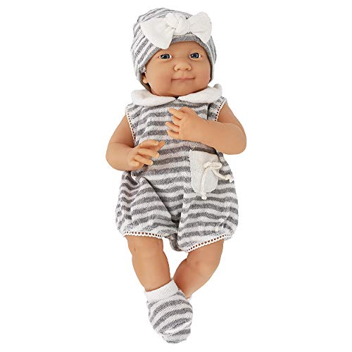 ZWOOS Ropa de Muñecas para New Born Baby Doll, Lindo Atuendo con Sombrero y Calcetines para 18 " Muñecas (40-45 cm)