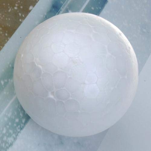 10 x 7 cm Blanco Modelado Arte Poliestireno Bola De Espuma Esfera Foam Ball