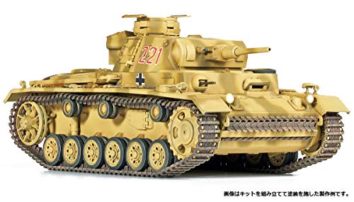 1/35 German Panzer III Ausf.J North Africa #13531 ACADEMY Hobby Model Kits