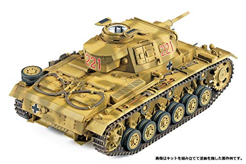 1/35 German Panzer III Ausf.J North Africa #13531 ACADEMY Hobby Model Kits