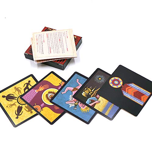 2020 Hombre Lobo Juego de Cartas de Tarot con Las Reglas de inglés para los Juegos de Mesa Family Fun Card Game Party Inicio