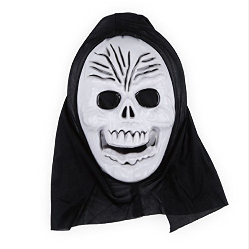 6pc Halloween horror masks Halloween masks screaming skull dead ghost face horror masque supplies monolithic party mask devil mask