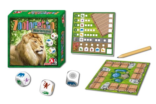 ABACUSSPIELE ABA06121 - Juego de Tablero (Juego de Azar, Niños y Adultos, 15 min, 7 año(s), Alemán, Multicolor)