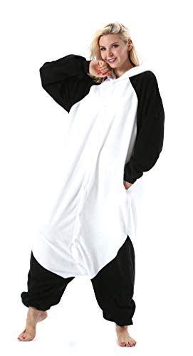 Adultos Animal Pijamas Cosplay Animales de Vestuario Ropa de Dormir Halloween y Carnaval Disfraces Panda XL