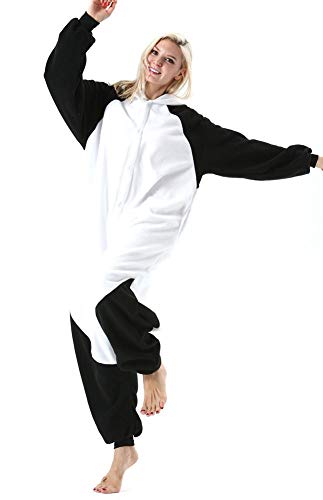 Adultos Animal Pijamas Cosplay Animales de Vestuario Ropa de Dormir Halloween y Carnaval Disfraces Panda XL