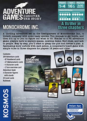 Adventure Games: Monochrome Inc