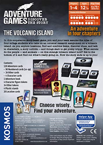 Adventure Games: The Volcanic Island Card Game