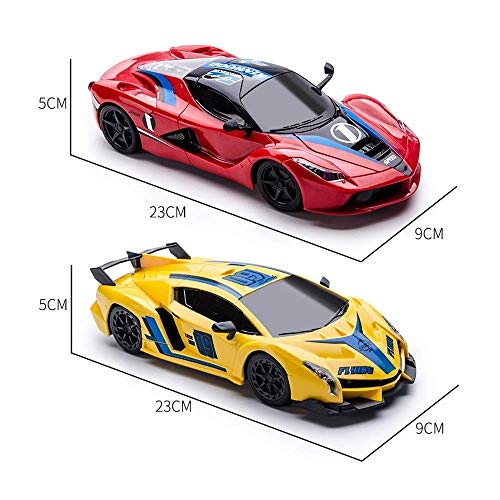 AIOJY Mando a distancia Coche deportivo, de carga inalámbrica juguete RC Car Boy coches Drift modelo de simulación de regalo Coche deportivo, el mejor Fift a los niños, control remoto de coches de jug