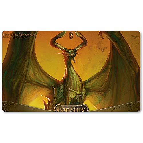 Alfombrilla de Juego para Juegos de Mesa de Juegos de Mesa de Nicol Bolas, Planeswalker, Juego de Mesa MTG, tamaño 60 x 35 cm, Alfombrilla para ratón para Yugioh Pokemon Magic The Gathering