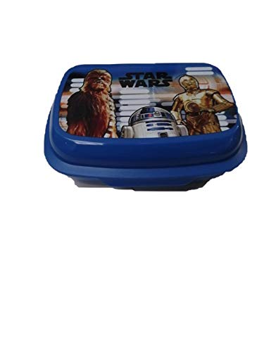 ALMACENESADAN,9996, Sandwichera Rectangular Multicolor Star Wars, 15x10x5,5 cm