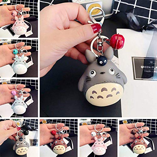 AMA-StarUK36 Totoro Muñeca Cartoon Llavero Desmontaje Rápido Desmontable Llaveros - 07