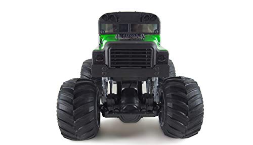 Amewi RTR grün Crazy SchoolBus Monster Truck-Camión teledirigido (Escala 1:16), Color Verde, (22453)