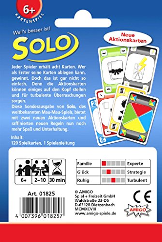 Amigo 1825" Solo-25 Años Juego, Multicolor