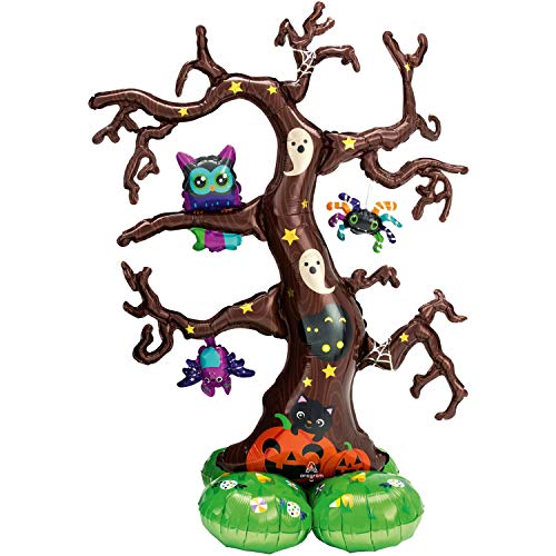 Amscan International Creepy Tree AirLoonz - Globos de papel de aluminio (111 x 157 cm)