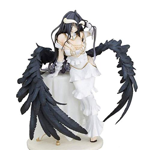 Anime Figura de acción muñeco, Overlord Albedo Anime Action Figure Succubus PVC Figuras Coleccionables Modelo de carácter Estatua Estatua Toys Adornos de escritorio