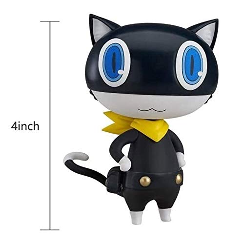 Anime Figura de acción muñeco, Persona 5 Anime Figura de acción Morgana Nendoroide PVC Figuras Coleccionables Modelo de caracteres Estatua Estatua Toys Adornos de escritorio