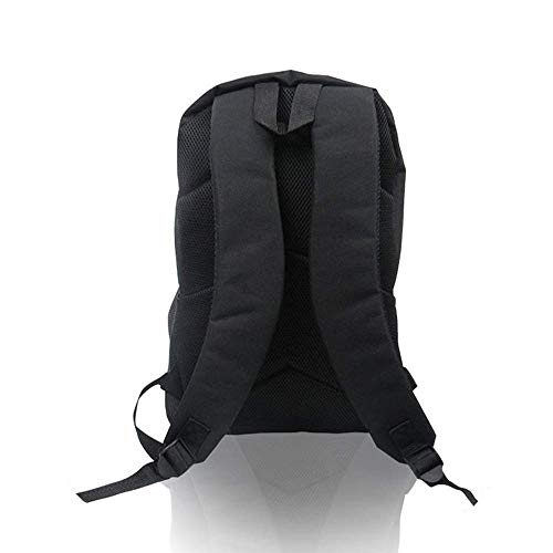 AOOEDM Backpack Mochila Escolar Elegante con decoración Oculta, Luna Dentro del Sol con Estrellas Alquimia Clandestine Esoteric Solar Crescent Art para niños, 11 'L x 5' W x 17 'H