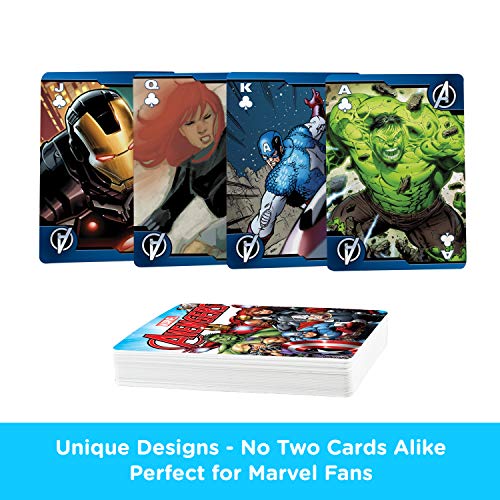 AQUARIUS Marvel Comics de Los Vengadores Juego de Cartas