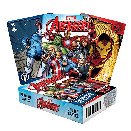 AQUARIUS Marvel Comics de Los Vengadores Juego de Cartas