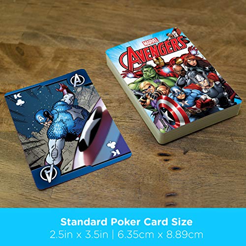 AQUARIUS Marvel Comics de Los Vengadores Juego de Cartas