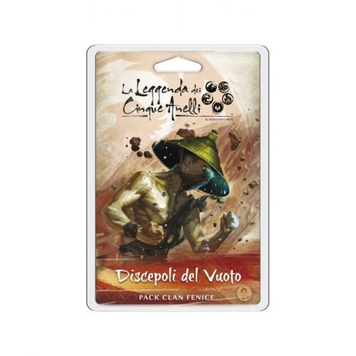 Asmodee Italia - La leyenda de los cinco anillos LCG expansión Discepoli del Vuoto Living Card Game, color, 9112 , color/modelo surtido