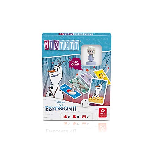 ASS Disney Frozen 2 – Juego de Cartas Mixtett con Figura de Olaf (22522243)