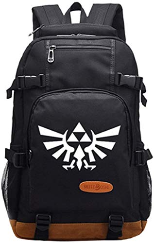 AUGYUESS FHGR-45645 - Mochila luminosa con diseño de anime para aficionados, diseño de la leyenda de Zelda