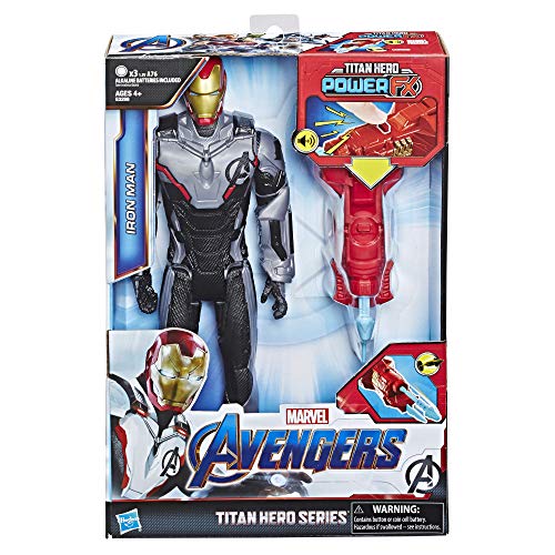 Avengers - Figura Titan Power Fx 2.0 Iron Man (Hasbro E3298EW0)