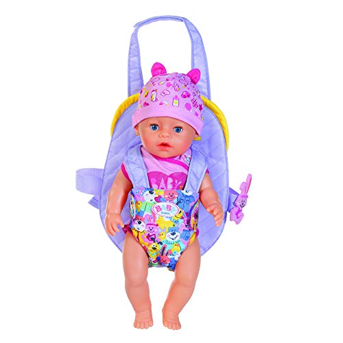 Baby Born Carrier Seat Asiento para bebé Nacido, Multicolor (Zapf Creation 828038)