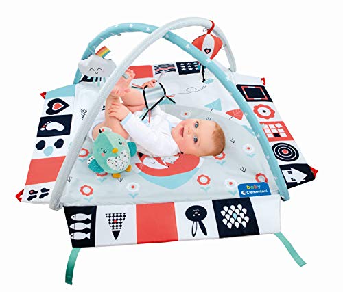 Baby Clementoni- Gimnasio Black&White, Multicolor (17319)